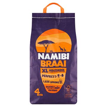 Foto van Namibi braai houtskool xl 4kg bij jumbo