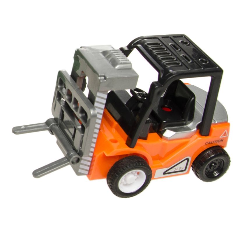 Foto van Lg-imports heftruck oranje 12 cm