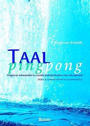 Foto van Taalpingpong - n. van schaijik - paperback (9789085065845)