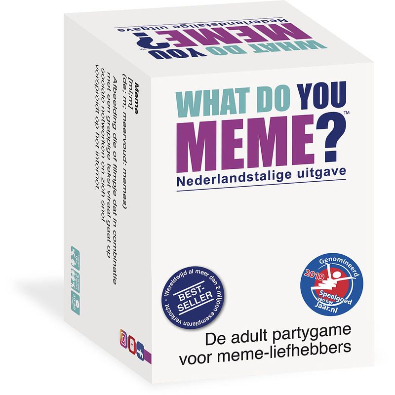 Foto van Megableu spel what do you meme