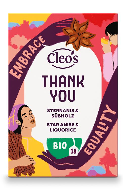 Foto van Cleo'ss thank you star anise & licorice bio