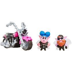 Foto van Disney speelset sprites and motorcycle 16,5 cm 3-delig