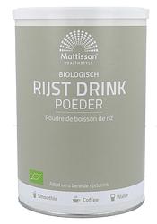 Foto van Mattisson healthstyle biologische rijstdrink poeder