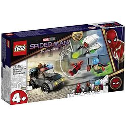 Foto van Lego marvel super heroes spider-man vs. mysterio droneaanval - 76184
