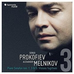 Foto van Prokofiev: piano sonatas nos.1, 3 & 5, visions fugitives - cd (3149020944578)