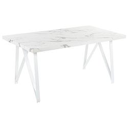 Foto van Beliani grieger - eettafel-wit-mdf