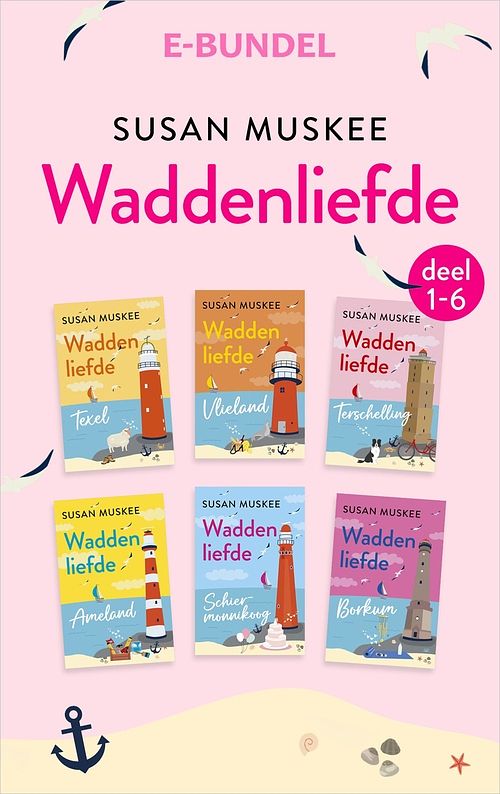 Foto van Waddenliefde e-bundel - susan muskee - ebook