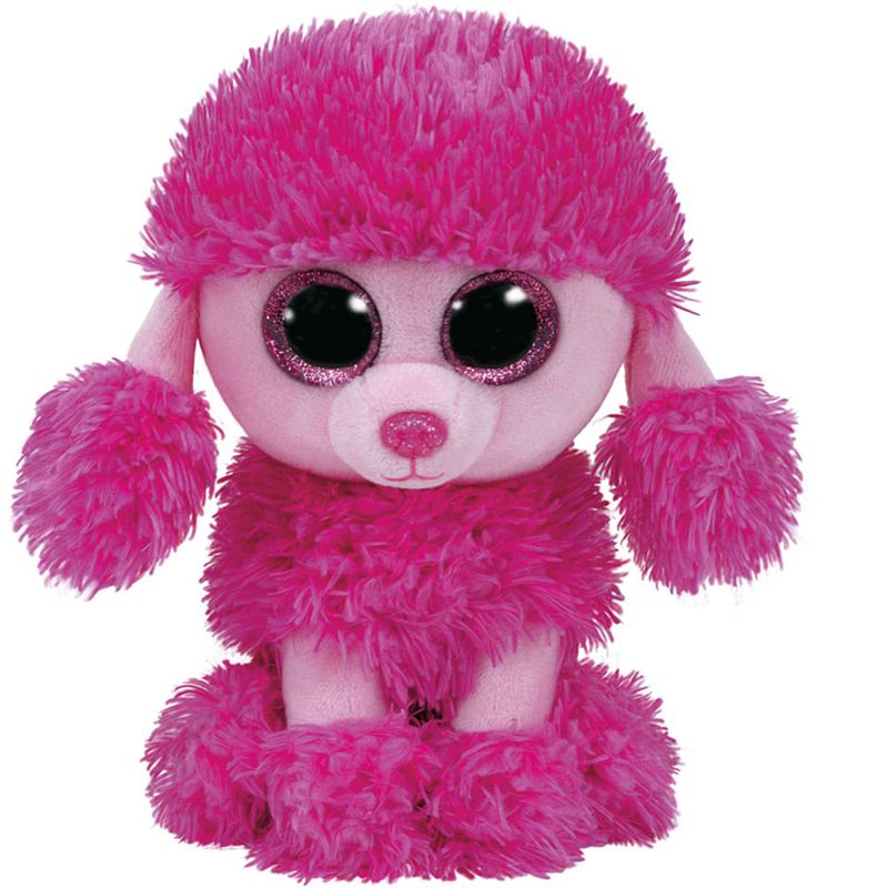 Foto van Ty beanie boo's knuffel poedel patsy - 15 cm