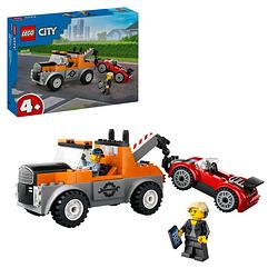 Foto van Lego city sleepwagen en sportautoreparatie 60435