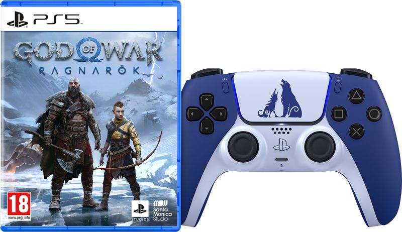 Foto van God of war ragnarok standard edition ps5 + dualsense god of war edition