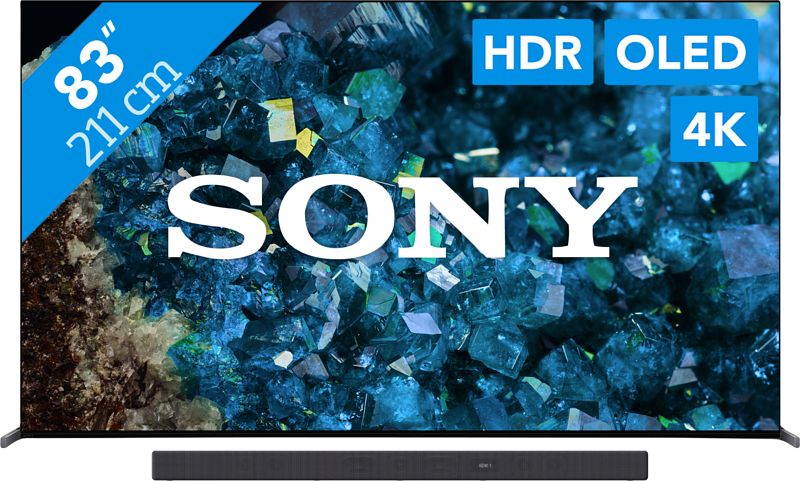 Foto van Sony xr-83a80l (2023) + soundbar