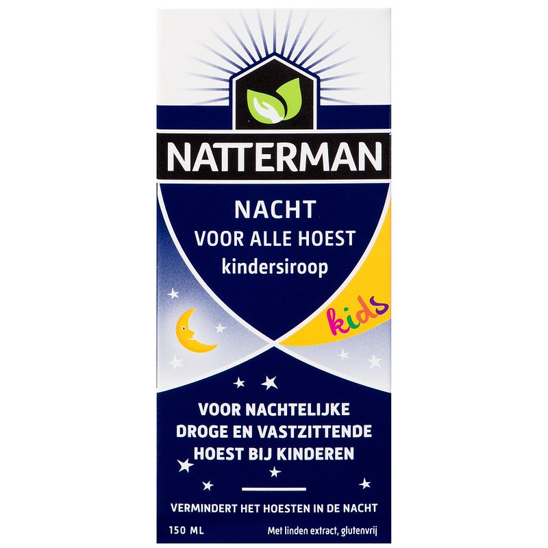 Foto van Natterman kindersiroop voor alle hoest nacht