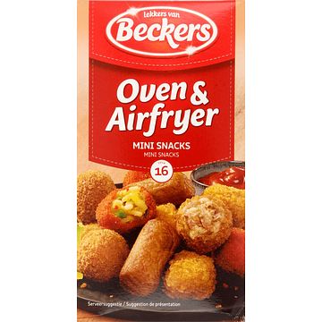 Foto van Beckers oven & airfryer mini snacks 320g bij jumbo