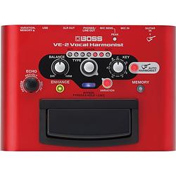 Foto van Boss ve-2 vocal harmonist effectpedaal voor zang