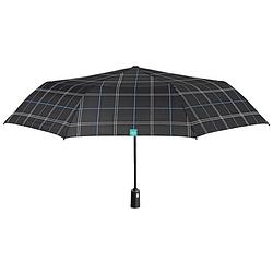 Foto van Perletti paraplu automatisch heren 98 cm microvezel zwart