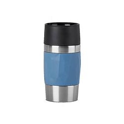 Foto van Emsa thermosbeker travel mug compact blauw 300 ml
