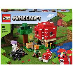 Foto van Lego minecraft het paddenstoelenhuis - 21179