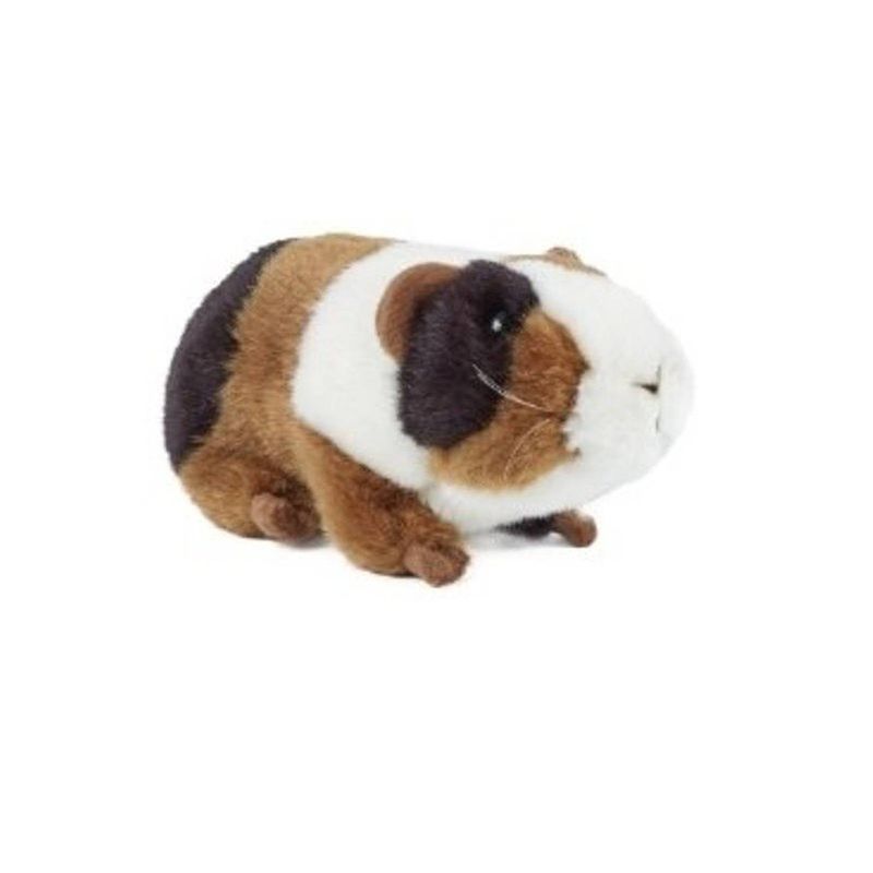 Foto van Pluche cavia knuffel 18 cm - cavia huisdieren knuffels - speelgoed