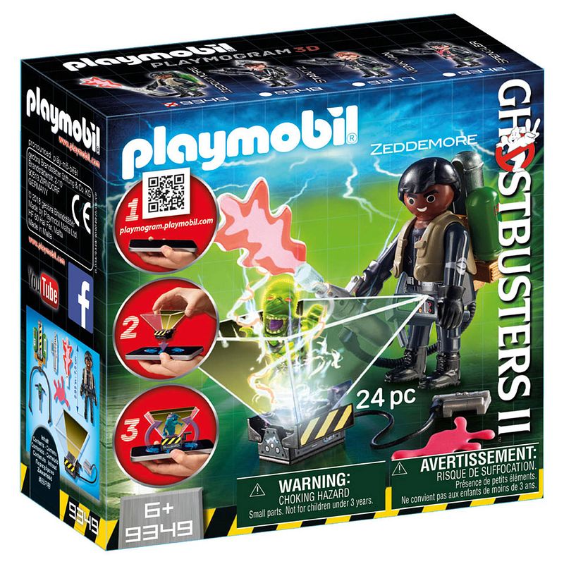 Foto van Playmobil ghostbusters winston zeddemore 9349