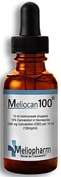 Foto van Meliopharm meliocan100 cbd olie 10%