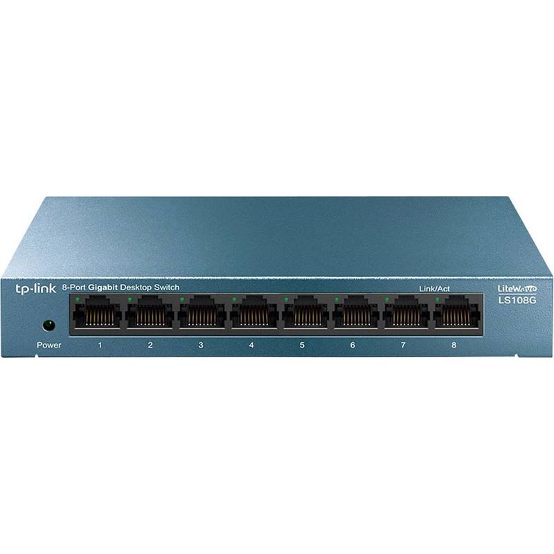 Foto van Tp-link ls108g netwerk switch 8 poorten