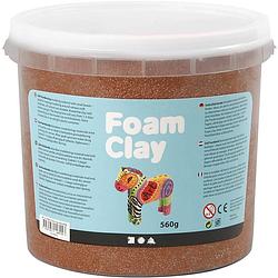 Foto van Foam clay foam clay bruin 560 gram