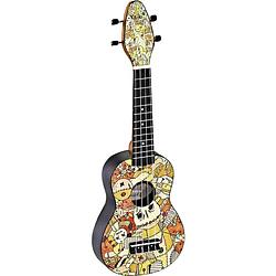 Foto van Ortega keiki k2-vp voodoo puppet ukelele set