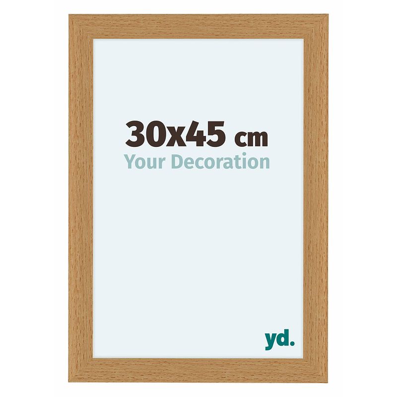 Foto van Como mdf fotolijst 30x45cm beuken