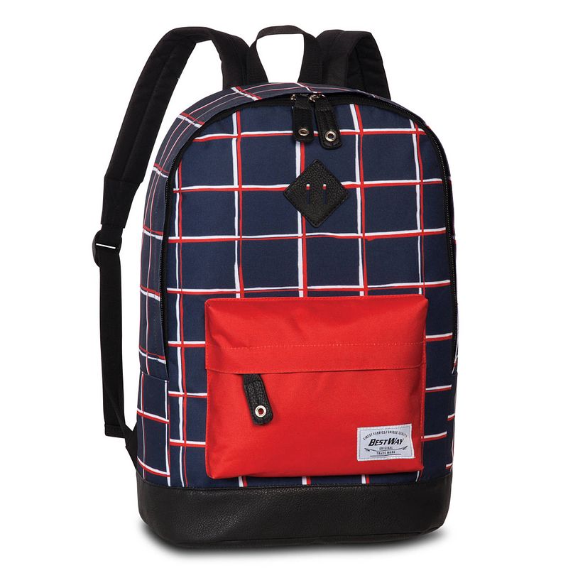 Foto van Bestway rugzak campus trend blauw 21 liter