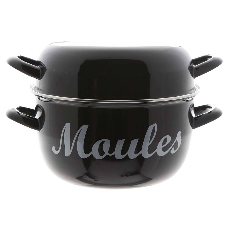 Foto van Cosy & trendy mosselpan 'smoules's - 4 kg - ø 24 cm - klassieke vuren