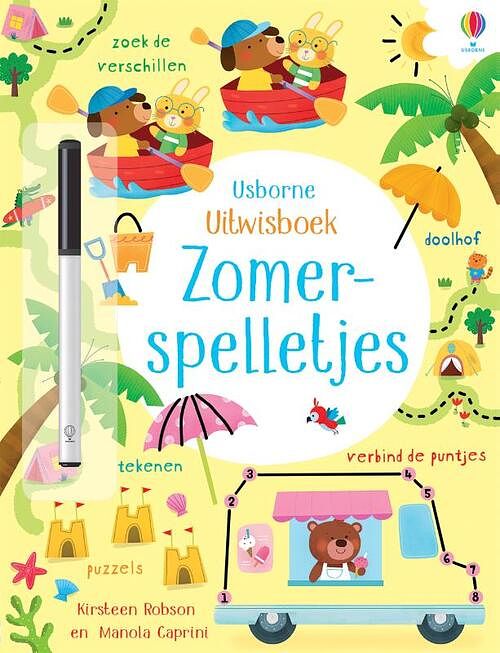 Foto van Uitwisboek zomerspelletjes - paperback (9781474983754)