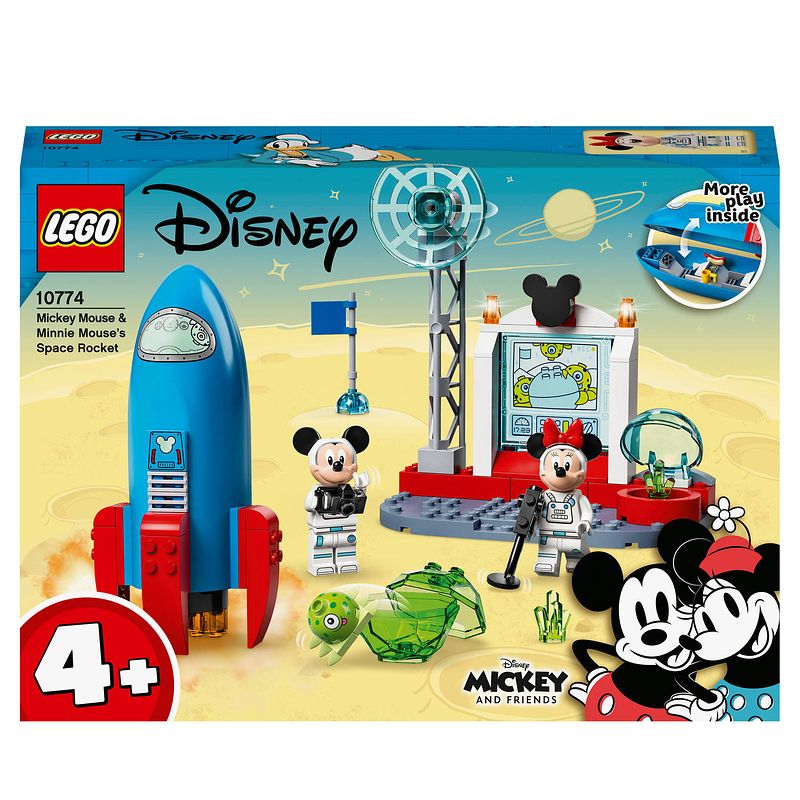 Foto van Lego disney mickey & minnie ruimteraket 10774