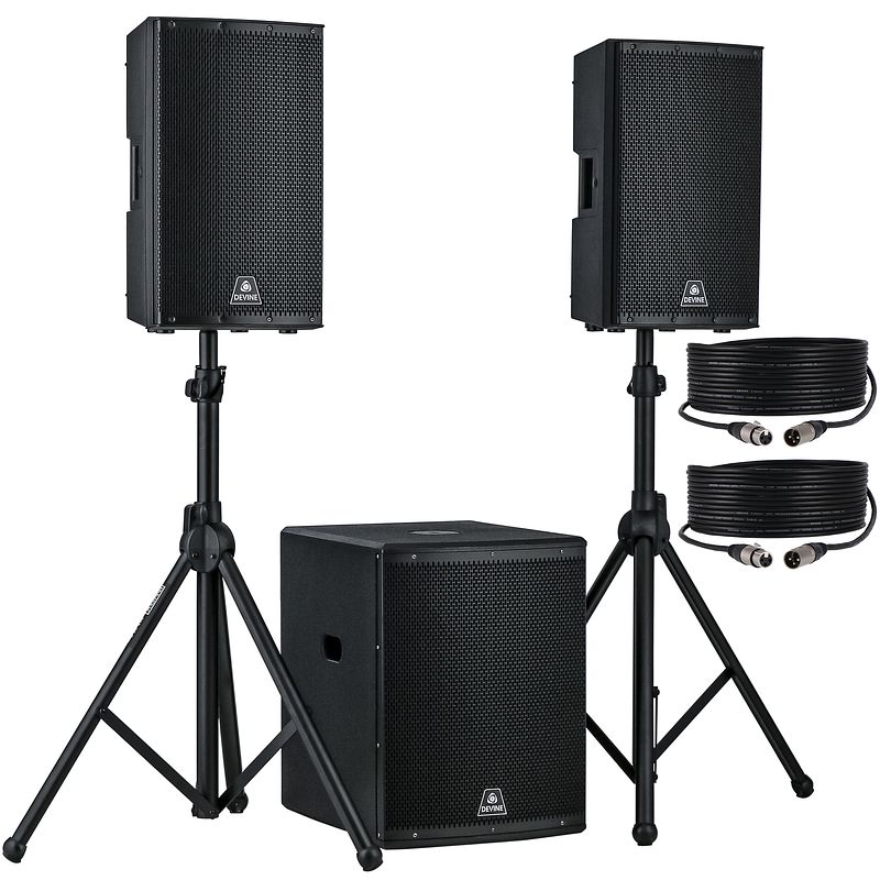 Foto van Devine onyx 2.1 speakerset 12a + 15sa