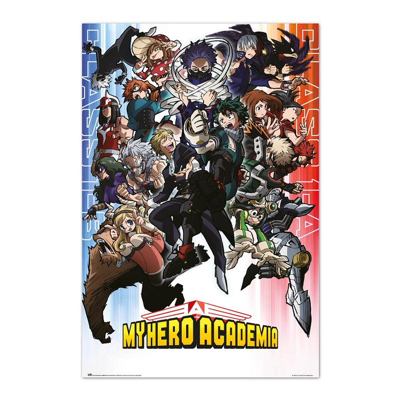 Foto van Grupo erik my hero academia class 1-a and class 1-b poster 61x91,5cm