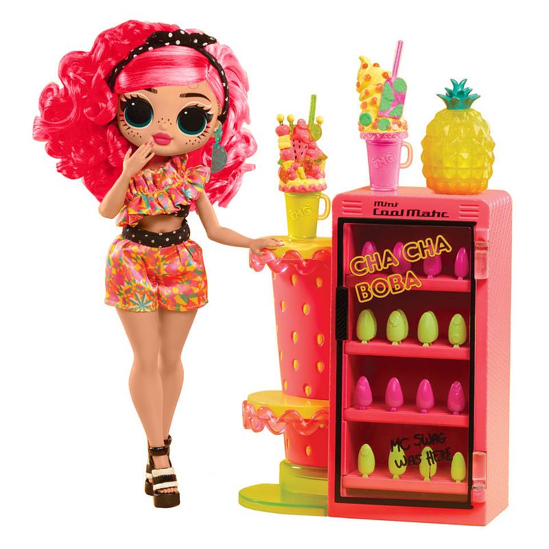 Foto van L.o.l. surprise! o.m.g. sweet nails pinky pops fruit shop