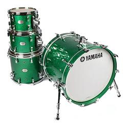 Foto van Yamaha jamjazzjgs absolute hybrid maple jazz jade green sparkle 4d. shellset