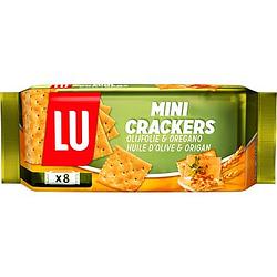 Foto van Lu mini crackers olijfolie & oregano 8 pakjes 250g bij jumbo