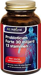 Foto van All natural probioticum forte 30 miljard 13 stammen capsules