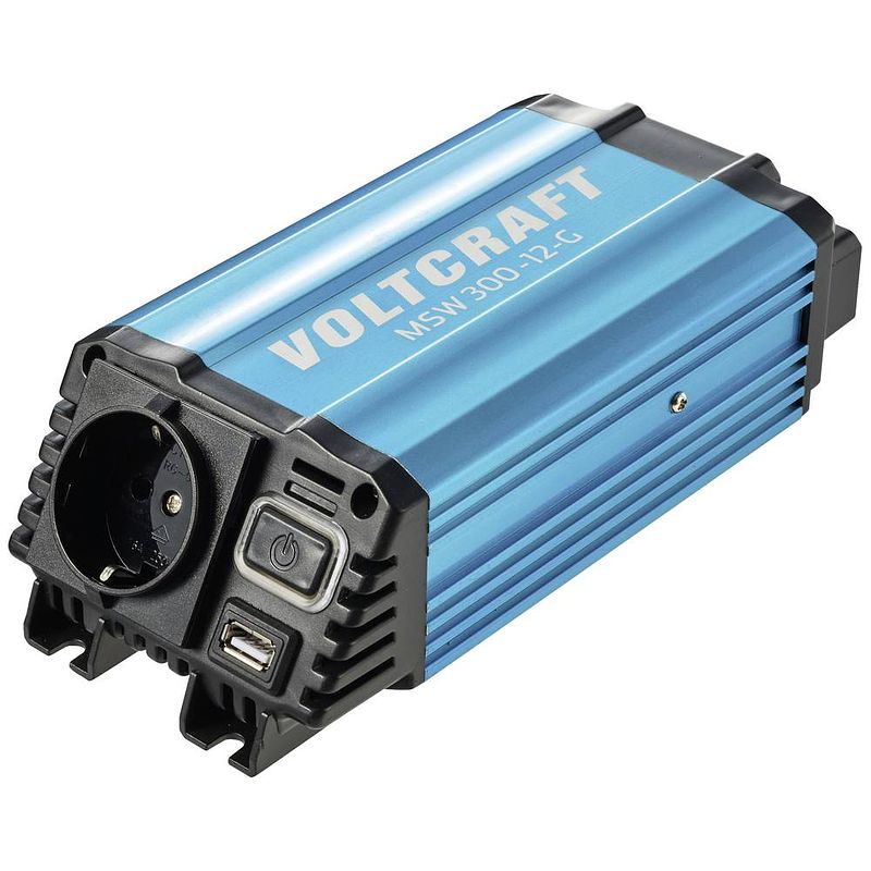 Foto van Voltcraft msw 300-12-g omvormer 300 w 12 v/dc - 230 v/ac