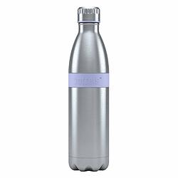 Foto van Boddels twee thermosfles drinkfles - 0,8 liter - rvs/lavendel