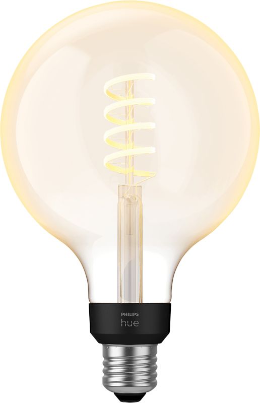 Foto van Philips hue filamentlamp white ambiance globe xl st72/e27