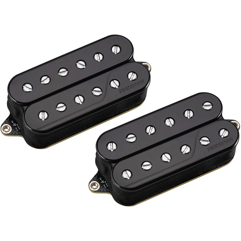 Foto van Fishman prf-cs6-th2 fluence tim henson pickup set black signature series