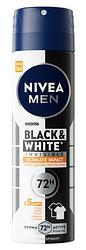 Foto van Nivea men black & white invisible ultimate impact deodorant spray