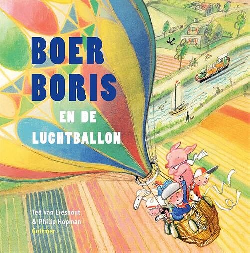 Foto van Boer boris en de luchtballon