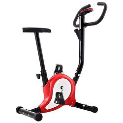 Foto van Vidaxl hometrainer met bandweerstand rood