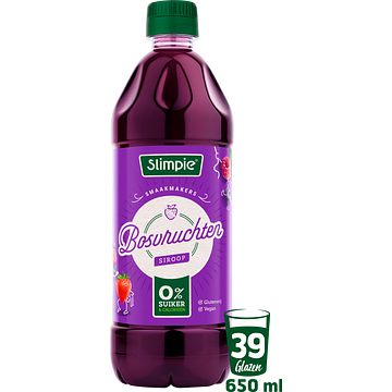 Foto van Slimpie bosvruchten siroop 650ml bij jumbo