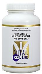 Foto van Vital cell life vitamine c multi-element gebufferd capsules