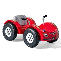 Foto van Step2 zip n'szoom trapauto in rood speelgoed auto van kunststof met voorwielaandrijving