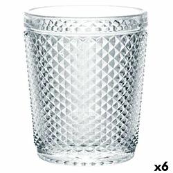 Foto van Glas diamant transparant glas 300 ml (6 stuks)