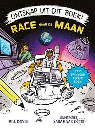 Foto van Ontsnap uit dit boek - race naar de maan - bill doyle - paperback (9789021426976)